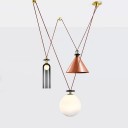 Roll & Hill - Shape Up 3-Piece Chandelier Cooper